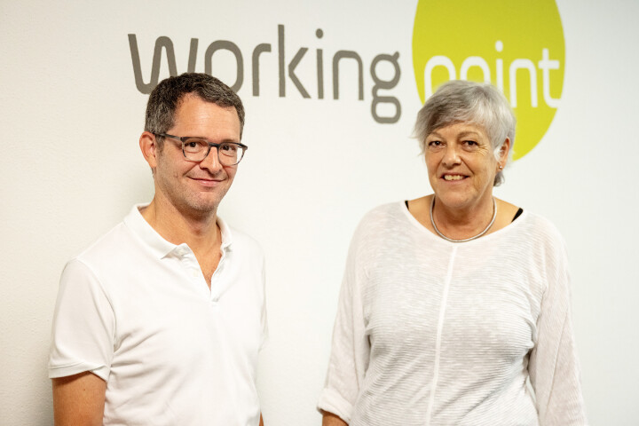Roman Schön und Christine Blaser betreiben den Working Point seit dessen Gründung im Jahr 2017.